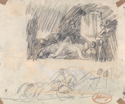 Sketch for Howard Scene by George Romney